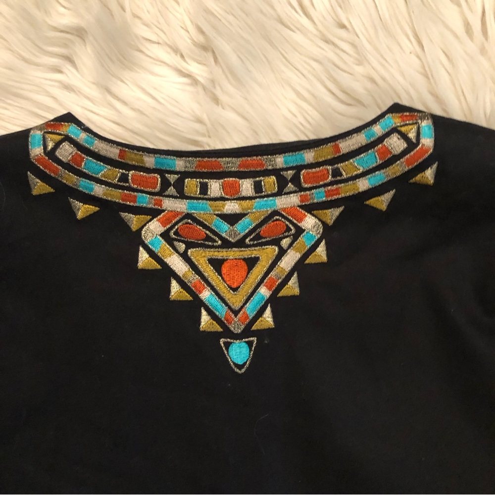 Vintage Bob Mackie Wearable Art Embroidered Dream Catcher Women Jacket, size L - Picture 8 of 12
